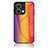 Silikon Schutzhülle Rahmen Tasche Hülle Spiegel Farbverlauf Regenbogen LS2 für Oppo Reno9 5G