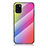 Silikon Schutzhülle Rahmen Tasche Hülle Spiegel Farbverlauf Regenbogen LS2 für Samsung Galaxy A31