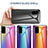 Silikon Schutzhülle Rahmen Tasche Hülle Spiegel Farbverlauf Regenbogen LS2 für Samsung Galaxy S20
