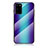Silikon Schutzhülle Rahmen Tasche Hülle Spiegel Farbverlauf Regenbogen LS2 für Samsung Galaxy S20 Plus 5G