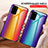 Silikon Schutzhülle Rahmen Tasche Hülle Spiegel Farbverlauf Regenbogen LS2 für Samsung Galaxy S20 Plus 5G