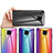 Silikon Schutzhülle Rahmen Tasche Hülle Spiegel Farbverlauf Regenbogen LS2 für Xiaomi Poco M2 Pro