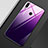 Silikon Schutzhülle Rahmen Tasche Hülle Spiegel Farbverlauf Regenbogen M01 für Huawei Enjoy 9 Plus Plusfarbig