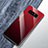 Silikon Schutzhülle Rahmen Tasche Hülle Spiegel Farbverlauf Regenbogen M01 für Samsung Galaxy Note 8 Rot