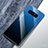 Silikon Schutzhülle Rahmen Tasche Hülle Spiegel Farbverlauf Regenbogen M01 für Samsung Galaxy Note 8 Schwarz