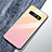 Silikon Schutzhülle Rahmen Tasche Hülle Spiegel Farbverlauf Regenbogen M01 für Samsung Galaxy S10 5G