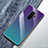 Silikon Schutzhülle Rahmen Tasche Hülle Spiegel Farbverlauf Regenbogen M01 für Samsung Galaxy S9 Plus Plusfarbig