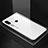 Silikon Schutzhülle Rahmen Tasche Hülle Spiegel Farbverlauf Regenbogen M01 für Xiaomi Mi A2 Weiß