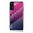 Silikon Schutzhülle Rahmen Tasche Hülle Spiegel Farbverlauf Regenbogen M02 für Samsung Galaxy S21 5G Pink