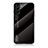Silikon Schutzhülle Rahmen Tasche Hülle Spiegel Farbverlauf Regenbogen M02 für Samsung Galaxy S21 5G Schwarz