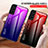 Silikon Schutzhülle Rahmen Tasche Hülle Spiegel Farbverlauf Regenbogen M02 für Samsung Galaxy S21 Plus 5G