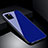 Silikon Schutzhülle Rahmen Tasche Hülle Spiegel für Apple iPhone 11 Pro Blau