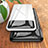 Silikon Schutzhülle Rahmen Tasche Hülle Spiegel für Apple iPhone 6S