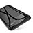 Silikon Schutzhülle Rahmen Tasche Hülle Spiegel für Apple iPhone 6S Plus Schwarz