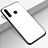 Silikon Schutzhülle Rahmen Tasche Hülle Spiegel für Huawei Enjoy 9s Weiß