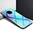 Silikon Schutzhülle Rahmen Tasche Hülle Spiegel für Huawei Mate 30 5G Blau