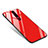 Silikon Schutzhülle Rahmen Tasche Hülle Spiegel für Huawei Mate RS Rot