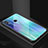 Silikon Schutzhülle Rahmen Tasche Hülle Spiegel für Huawei P Smart (2019) Blau
