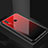 Silikon Schutzhülle Rahmen Tasche Hülle Spiegel für Huawei P Smart (2019) Rot