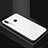 Silikon Schutzhülle Rahmen Tasche Hülle Spiegel für Huawei P Smart (2019) Weiß