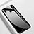 Silikon Schutzhülle Rahmen Tasche Hülle Spiegel für Huawei P Smart+ Plus Schwarz