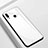Silikon Schutzhülle Rahmen Tasche Hülle Spiegel für Huawei P Smart+ Plus Weiß