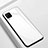 Silikon Schutzhülle Rahmen Tasche Hülle Spiegel für Huawei P40 Lite Weiß