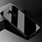 Silikon Schutzhülle Rahmen Tasche Hülle Spiegel für LG G7 Schwarz