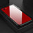 Silikon Schutzhülle Rahmen Tasche Hülle Spiegel für Oppo A3 Rot