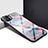 Silikon Schutzhülle Rahmen Tasche Hülle Spiegel für Oppo F17 Pro Plusfarbig