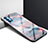 Silikon Schutzhülle Rahmen Tasche Hülle Spiegel für Oppo Reno4 5G Plusfarbig