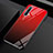 Silikon Schutzhülle Rahmen Tasche Hülle Spiegel für Realme X3 SuperZoom Rot