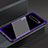 Silikon Schutzhülle Rahmen Tasche Hülle Spiegel für Samsung Galaxy S10 5G SM-G977B Violett