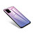Silikon Schutzhülle Rahmen Tasche Hülle Spiegel für Samsung Galaxy S20 Lite 5G Helles Lila