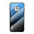 Silikon Schutzhülle Rahmen Tasche Hülle Spiegel für Vivo X50e 5G Blau