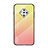 Silikon Schutzhülle Rahmen Tasche Hülle Spiegel für Vivo X50e 5G Gelb