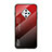 Silikon Schutzhülle Rahmen Tasche Hülle Spiegel für Vivo X50e 5G Rot