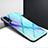 Silikon Schutzhülle Rahmen Tasche Hülle Spiegel für Vivo Y20 Hellblau