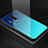 Silikon Schutzhülle Rahmen Tasche Hülle Spiegel für Xiaomi Redmi K20 Blau