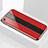 Silikon Schutzhülle Rahmen Tasche Hülle Spiegel M01 für Apple iPhone 6 Rot