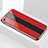 Silikon Schutzhülle Rahmen Tasche Hülle Spiegel M01 für Apple iPhone 7 Rot