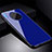 Silikon Schutzhülle Rahmen Tasche Hülle Spiegel M01 für Huawei Mate 30 Blau