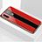 Silikon Schutzhülle Rahmen Tasche Hülle Spiegel M01 für Huawei Nova 4e Rot