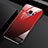 Silikon Schutzhülle Rahmen Tasche Hülle Spiegel M01 für Samsung Galaxy S9 Rot