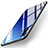 Silikon Schutzhülle Rahmen Tasche Hülle Spiegel M02 für Huawei Honor Magic 2 Blau