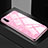 Silikon Schutzhülle Rahmen Tasche Hülle Spiegel M02 für Huawei P20 Rosa