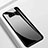 Silikon Schutzhülle Rahmen Tasche Hülle Spiegel M02 für Samsung Galaxy Note 8 Schwarz