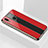 Silikon Schutzhülle Rahmen Tasche Hülle Spiegel M03 für Huawei P20 Lite Rot