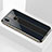 Silikon Schutzhülle Rahmen Tasche Hülle Spiegel M03 für Huawei P20 Lite Schwarz