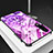 Silikon Schutzhülle Rahmen Tasche Hülle Spiegel M03 für Huawei P30 Violett